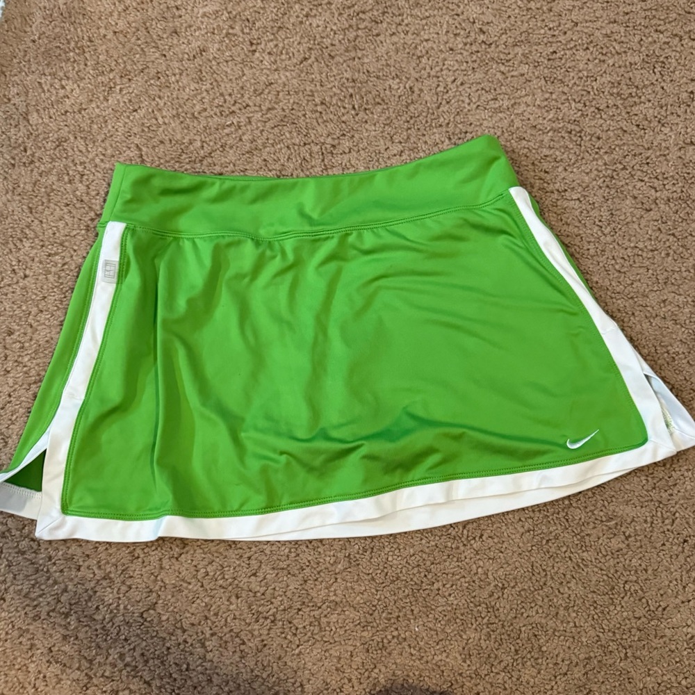 Nike Green Athletic Skirt
